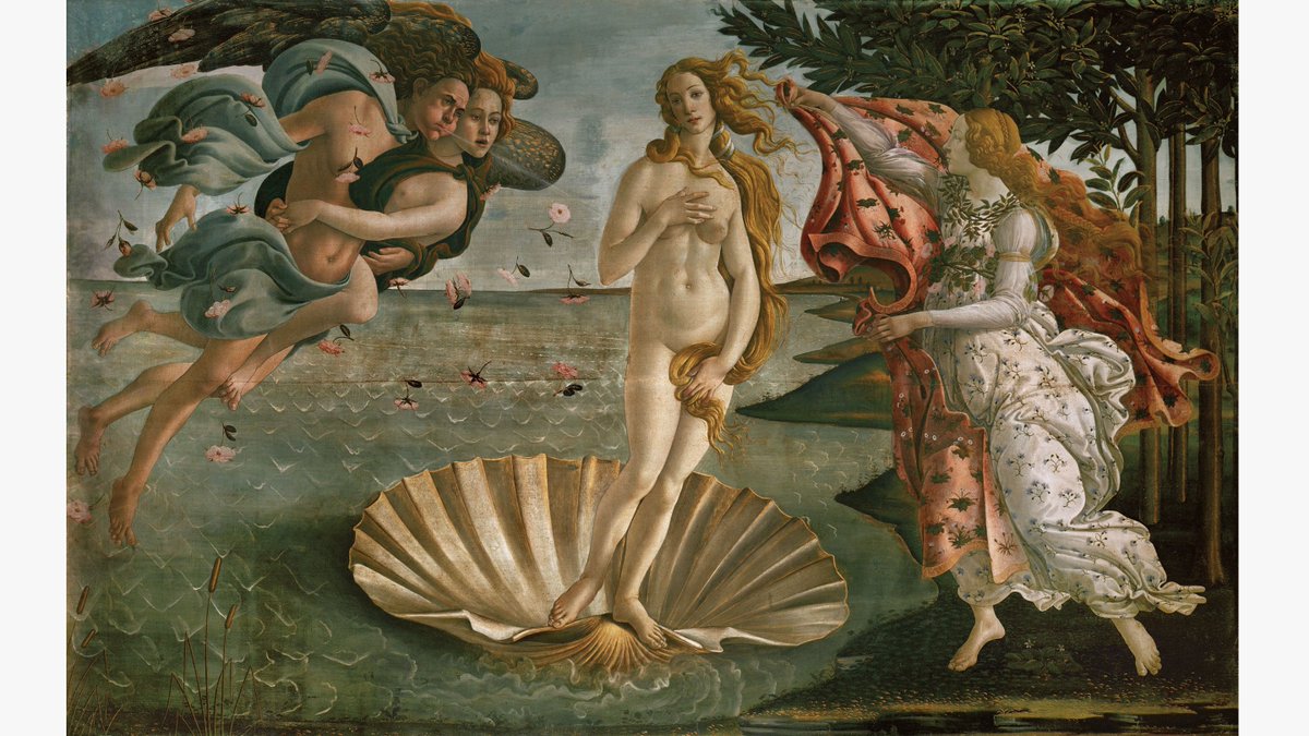 ... with hurricanes and galaxies. https://thamesandhudson.com/news/the-masterpiece-details-you-never-saw/ … Sandro Botticelli, 'The Birth of Venus' , ca.