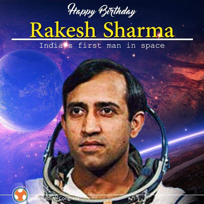 Rakesh Sharma's Birthday Celebration HappyBday.to