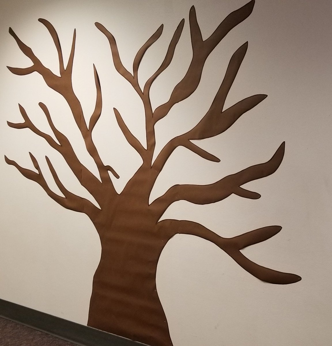 We gave been working on our SEL and mindsets. We are diving deep on a stance a month for the rest of the year.  Watch our tree bloom with our mindset.  January is empathy.#jeffcoproud #jeffcogenerations <a href="/jeffcotitleI/">Title I</a>