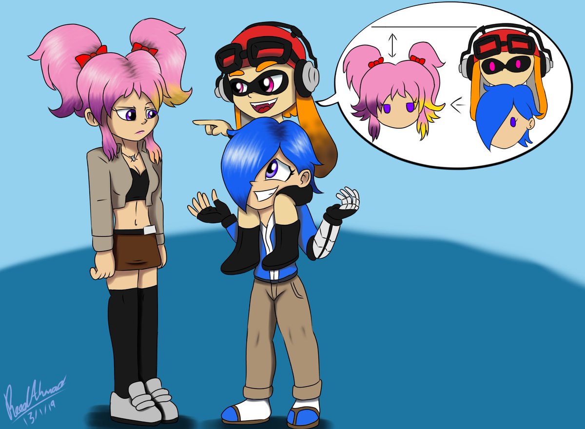 SMG4 Gals: Taller Than You Saiko, Meggy and Tari are belong to. pic.twitter...