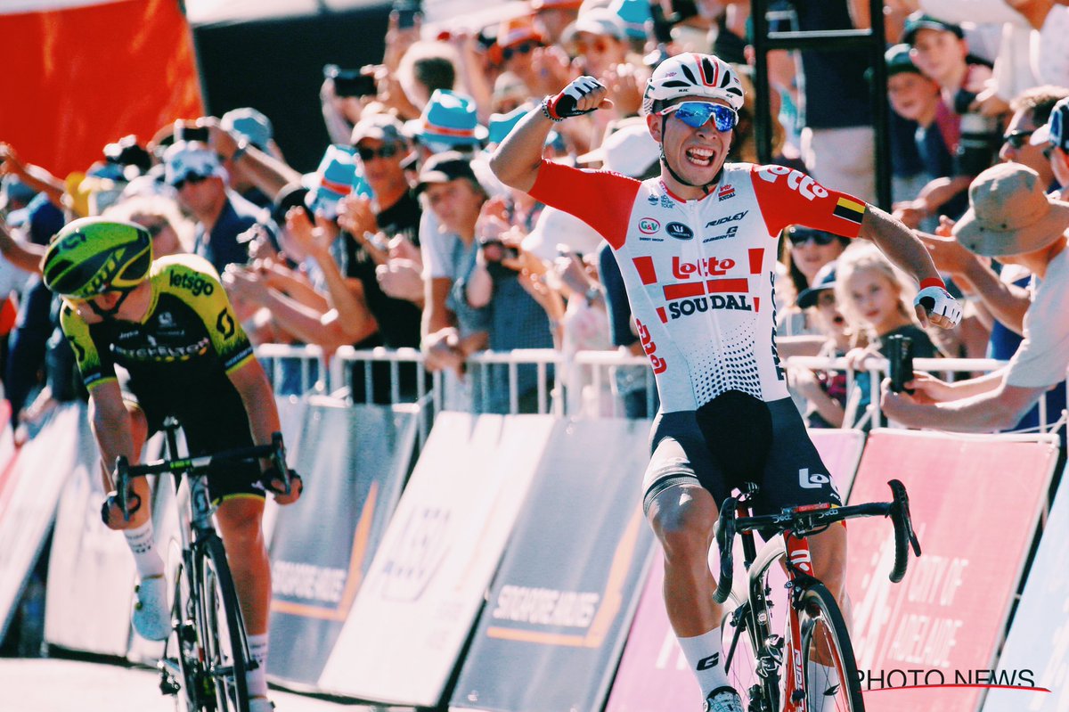 That winning feeling🙌  @Lotto_Soudal boys nailed it for me today!👊👊