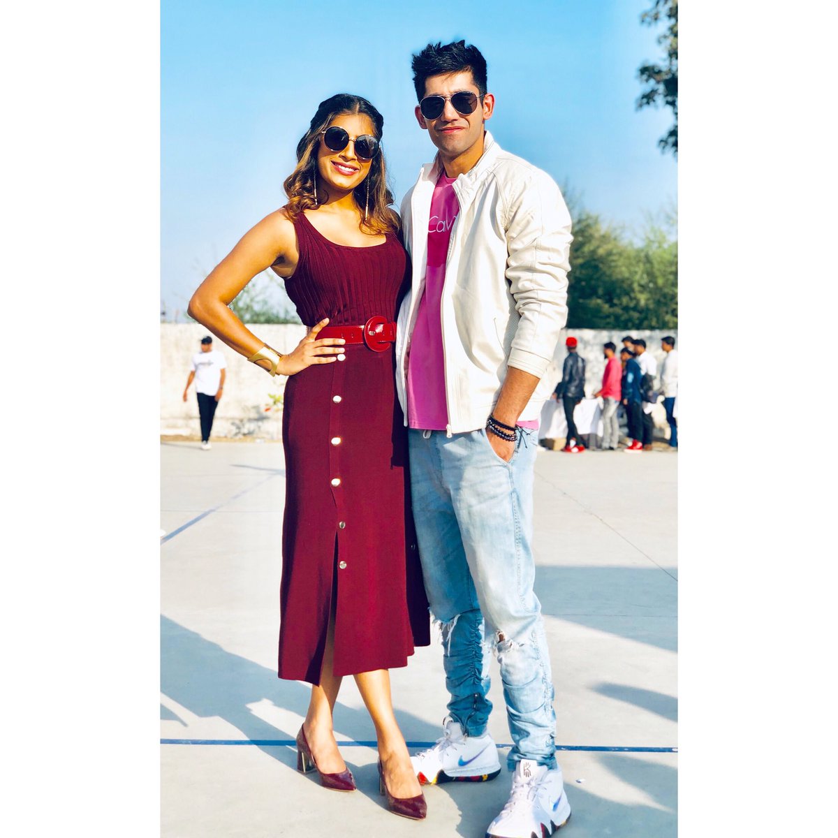 VSood12's tweet photo. Hey there #gaebae !
#Hostmode #dostmode #MTVVJS #roadiesrealheroes @MTVIndia https://t.co/Efq0LISiHY