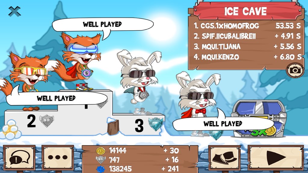 1xCuba's tweet photo. Get on my level #FunRun2 #dirtybitgame https://t.co/5A4ssLP5YQ
