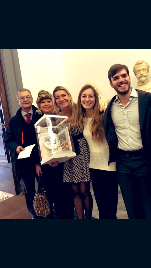 Il premio donna Roma fidapa con tutta la mia famiglia ❤️