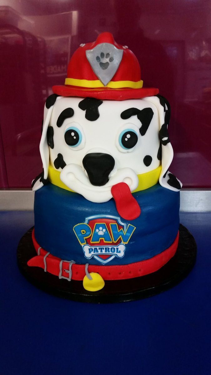 Adelynn loves Paw Patrol, I was given the photo to work with and I am really thrilled to have been told, not only did she love it, she didn't want them to cut into it because to her it was perfect!