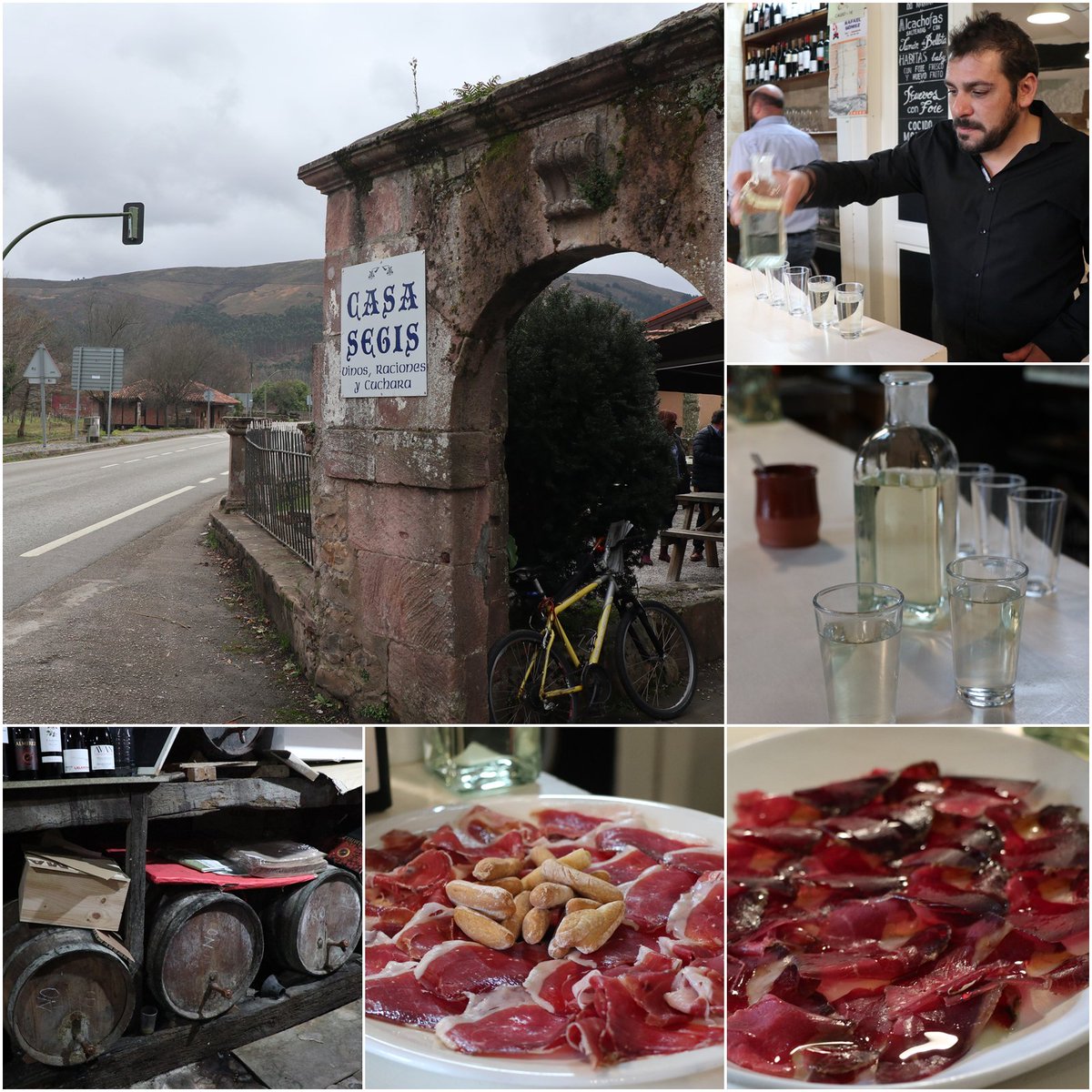 Casa Segis en Carrejo el blanco y las raciones de siempre, zona de blanqueo inexcusable #comerencantabria