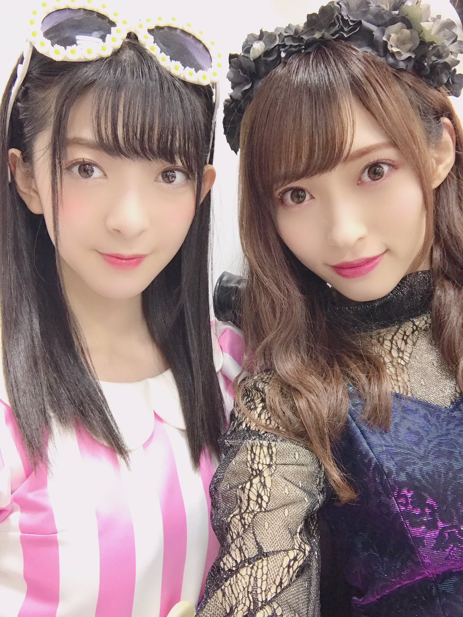 山口真帆と菅原りこのツーショット あげてけ