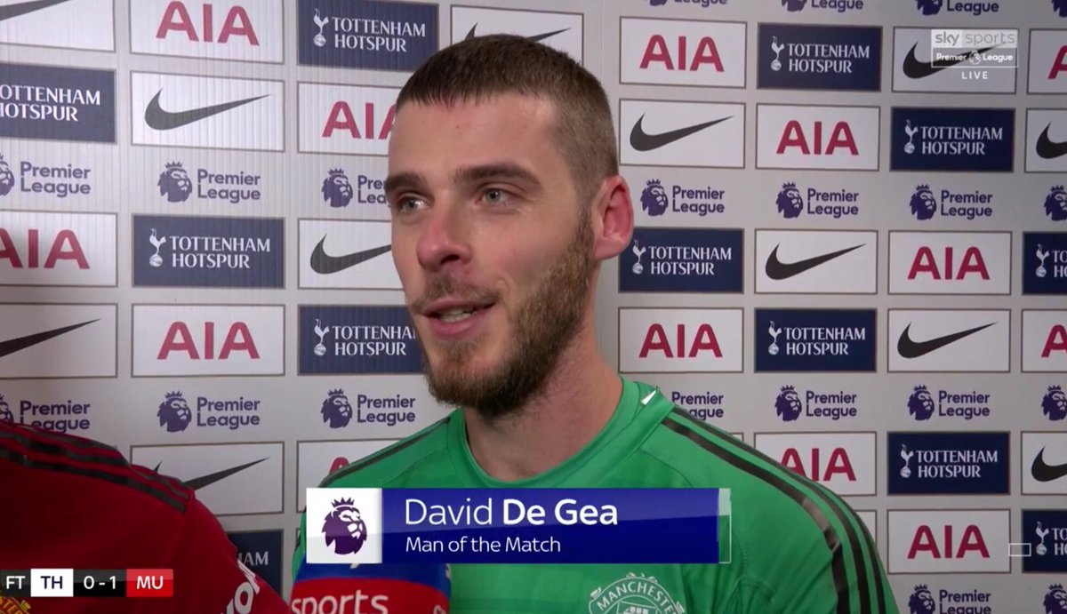 🍾Man of the Match, @ManUtd’s David De Gea 🍾
✋11 saves (all in the 2nd half), the most by any keeper in a PL fixture this season
✋13.75% of his saves in PL this season were in the 2nd half
✋Back-to-back PL clean sheets for the 1st time since a run of 4, Dec 2017-Jan 2018