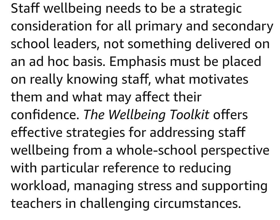 HealthyToolkit's tweet photo. The Wellbeing Toolkit challenges existing thinking about wellbeing by basing strategic decisions on values , considers overcoming the barriers to a culture of wellbeing and explores practical solutions to supporting staff. Published May 16th, 2019. https://t.co/NJScRfv7Zd https://t.co/uV6EEImITr