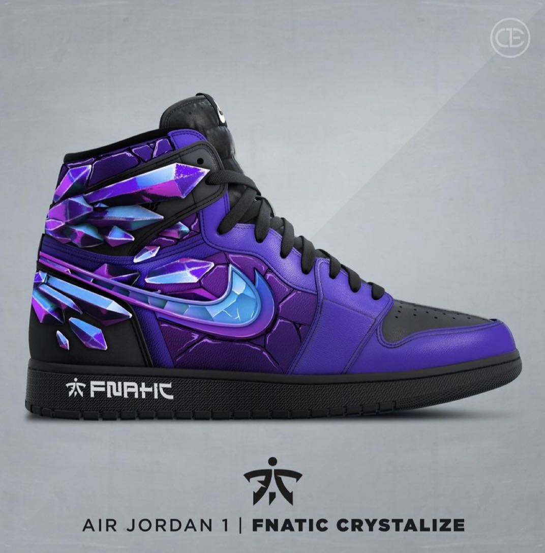 fnatic crystalize air jordan 1