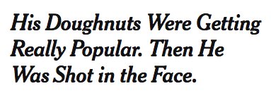 The New York Times double-act headline-writing-team has done it again