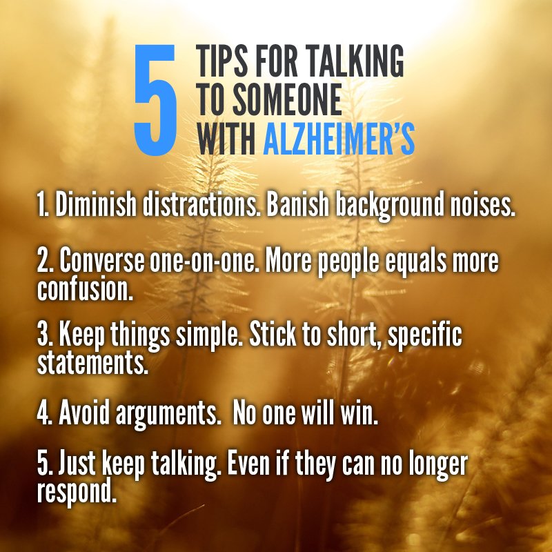 Ways to talk to someone with Alzheimer's disease

#caregiver #caregiving #alzcaregiver #alzcaregiving #endalz