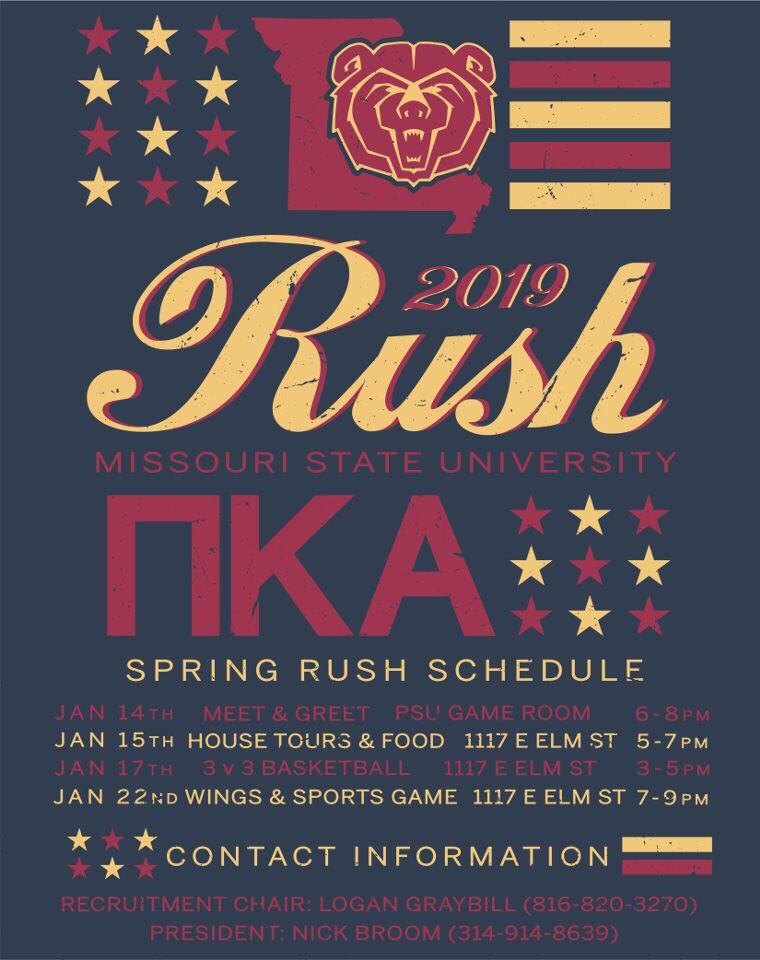 MSU_Pikes's tweet image. Rush week is finally here! Come hangout with us in the PSU Game Room @ 6 pm tomorrow!