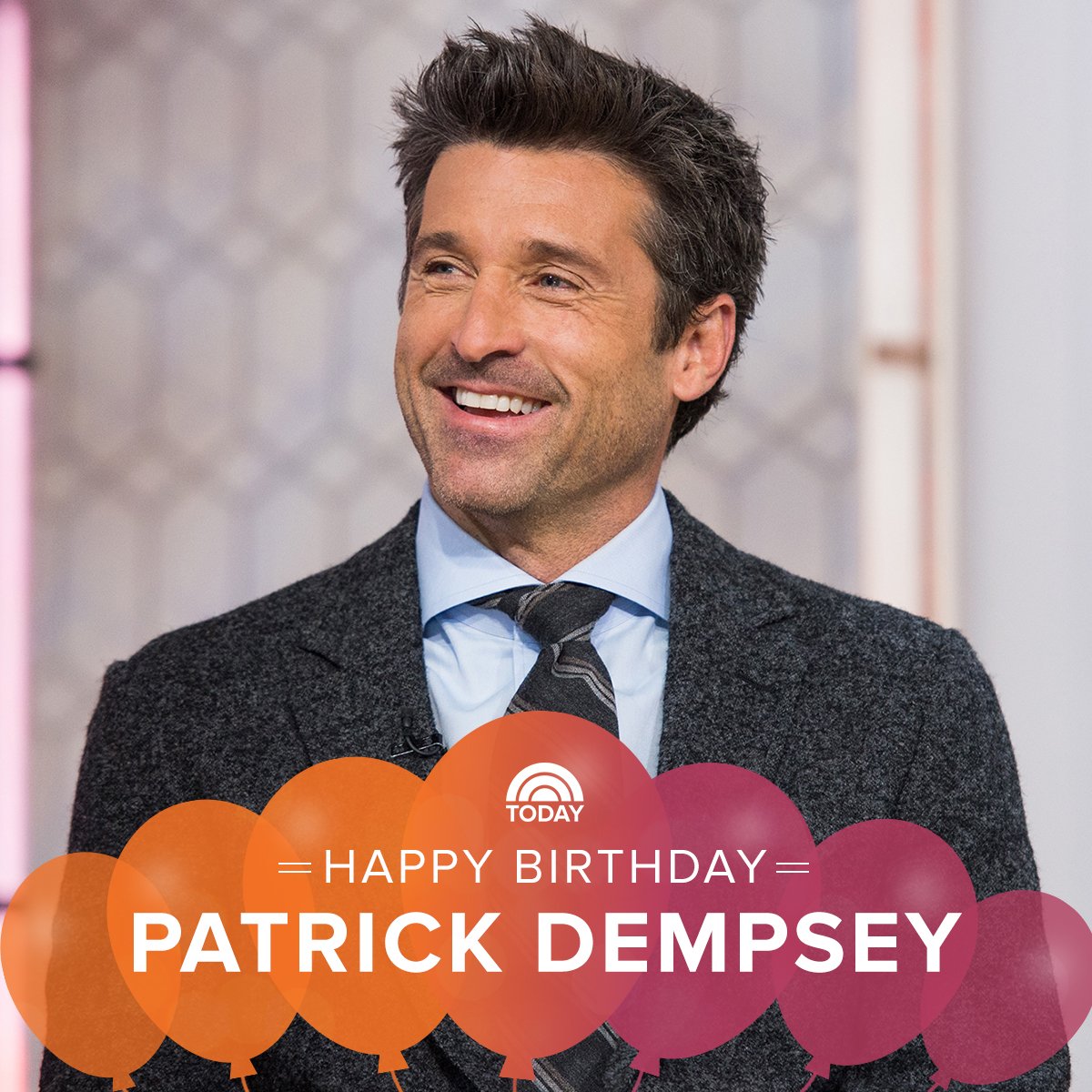 Happy birthday to the dreamy Patrick Dempsey! 