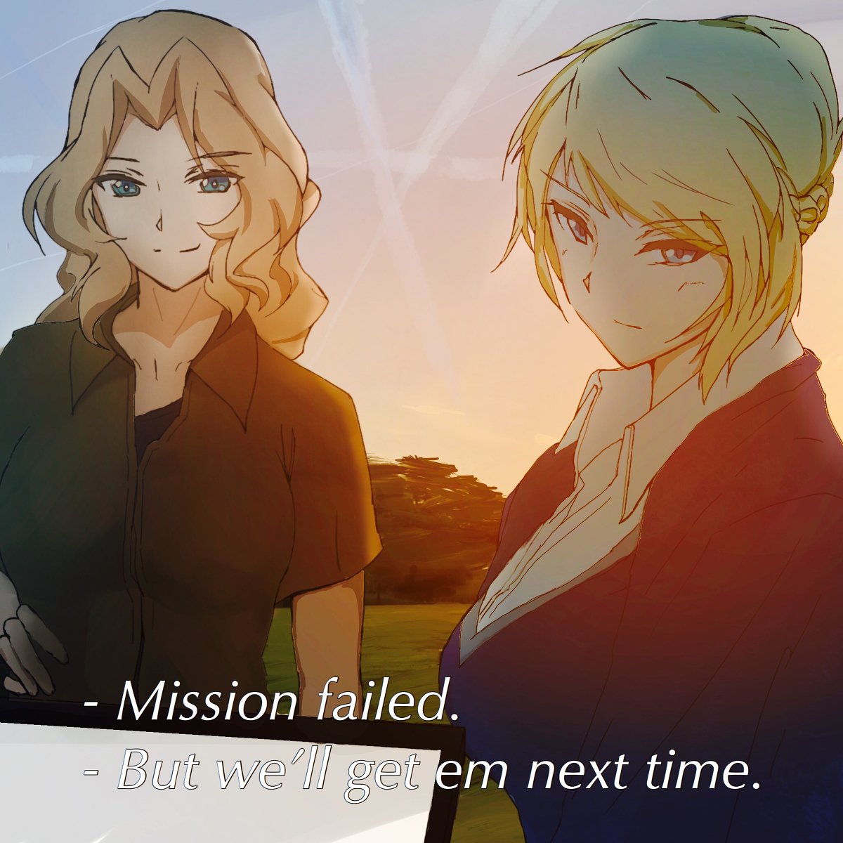 是非よろしくお願いします!
 #ガルパンイラスト再投稿企画 