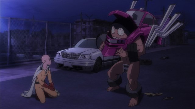 Tvアニメ ワンパンマン 公式 Twitterissa Tokyo Mxで ワンパンマン 01 最強の男 をご視聴いただきありがとうございました バリカスタムよ649zマーク はアニメオリジナル怪人です One先生 村田先生にデザインしていただきました Boxのブックレットに村田