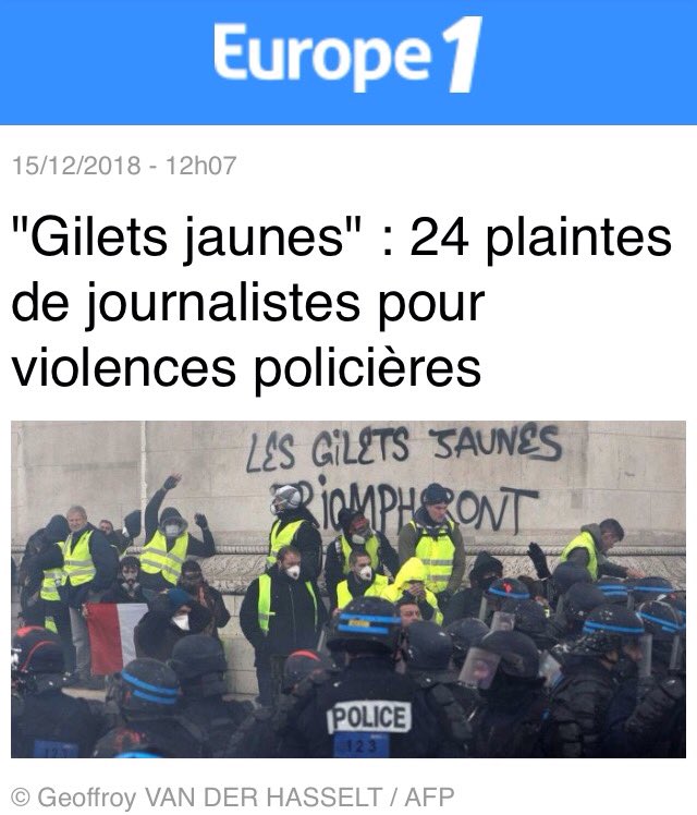 juliensalingue's tweet photo. Les violences commises contre des journalistes alors qu'ils et elles essaient de faire leur boulot sont injustifiables. Mais ceux qui ne s'en indignent que lorsqu'elles viennent de manifestants sont de faux défenseurs de la liberté de la presse. Et de vrais hypocrites. https://t.co/vwbzz3bmNi