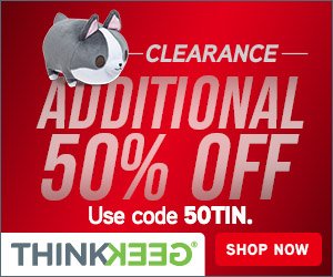 PixieDustDaily's tweet image. Think Geek Clearance Sale on Sale! Extra 50% off Sale Items with code 50TIN bit.ly/2D8KPj3 #geek #ad #Marvel #starwars