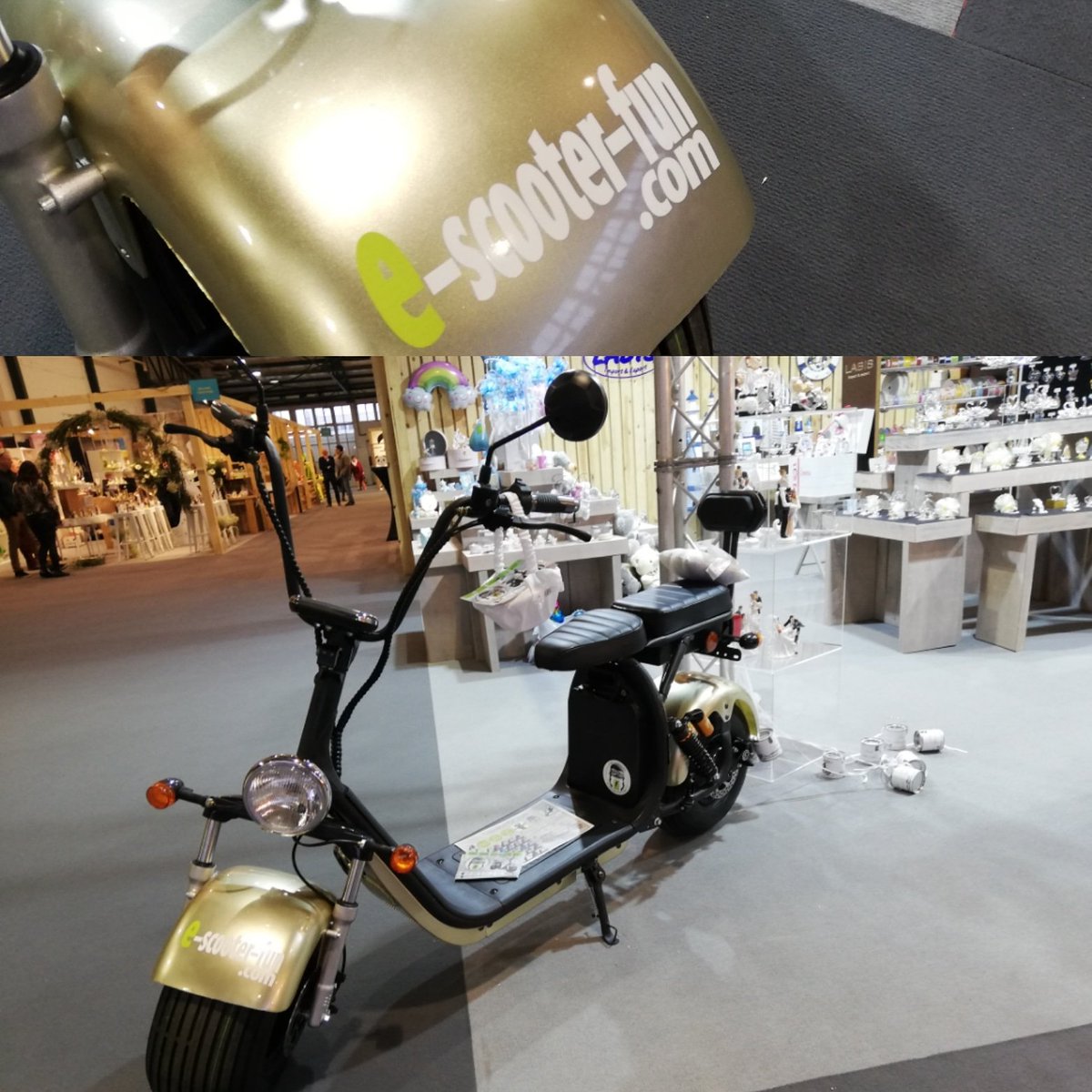 #Exposition #escooter #ebikes #originalwedding #mobile