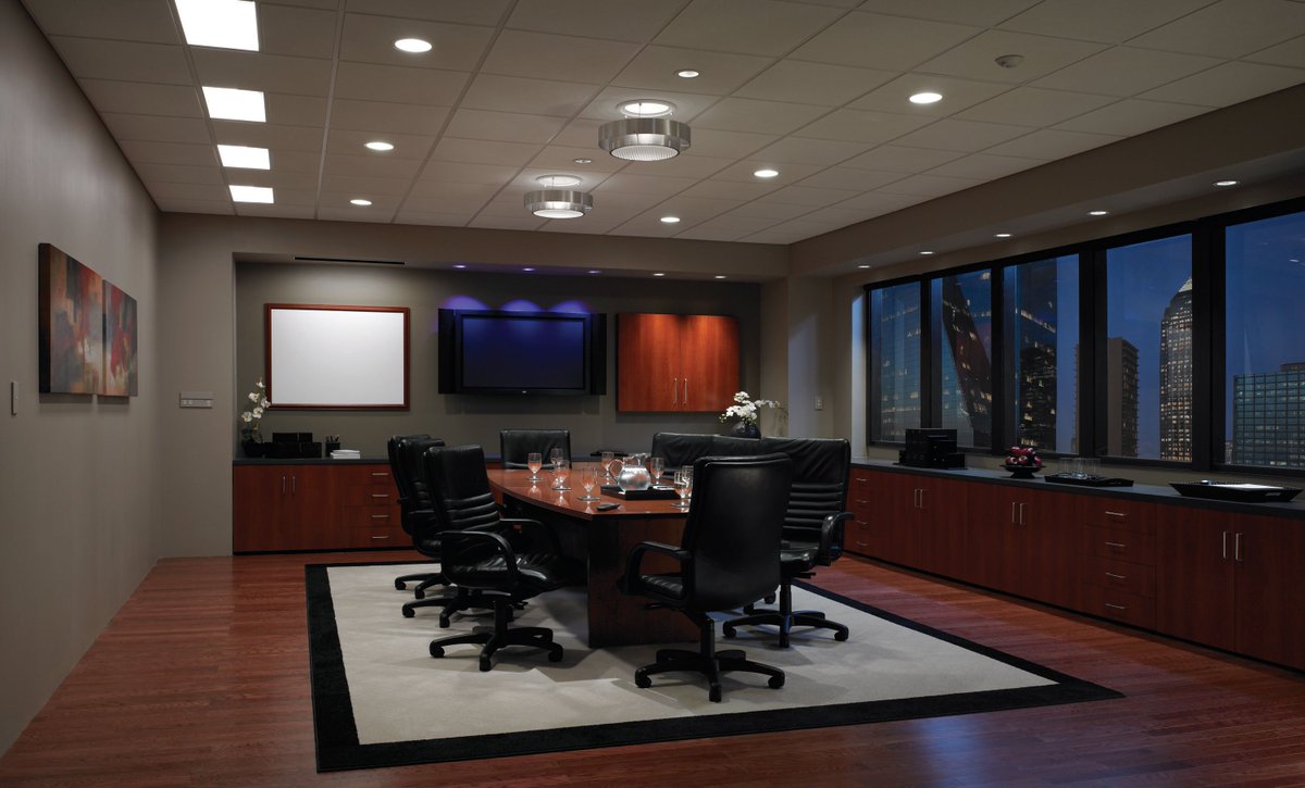 GCIntegrations's tweet image. Even the brightest minds need dark sometimes -- Give your meeting rooms a bit of flair with motorized shading solutions.
