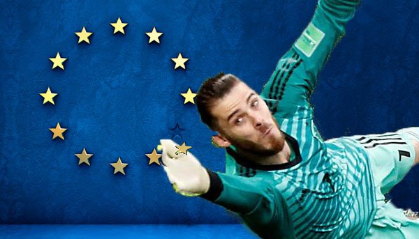 craigstone_'s tweet photo. De Gea is so good, he could save the UK from Brexit. #ThingsDeGeaCouldSave https://t.co/blcwWHOEQx