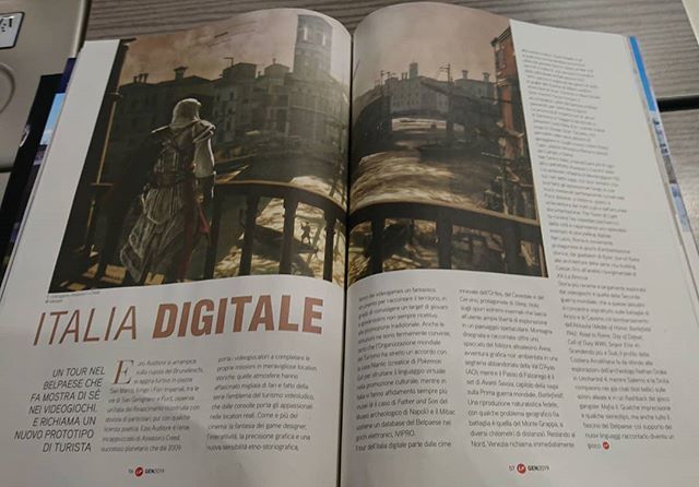 アサクリやんけ!!(イタリアはこんなにビデオゲームに登場しているよ的な記事。だがBHが抜けている) #assassinscreed #assassinscreed2 #frecciarossa http://bit.ly/2SRZuEC