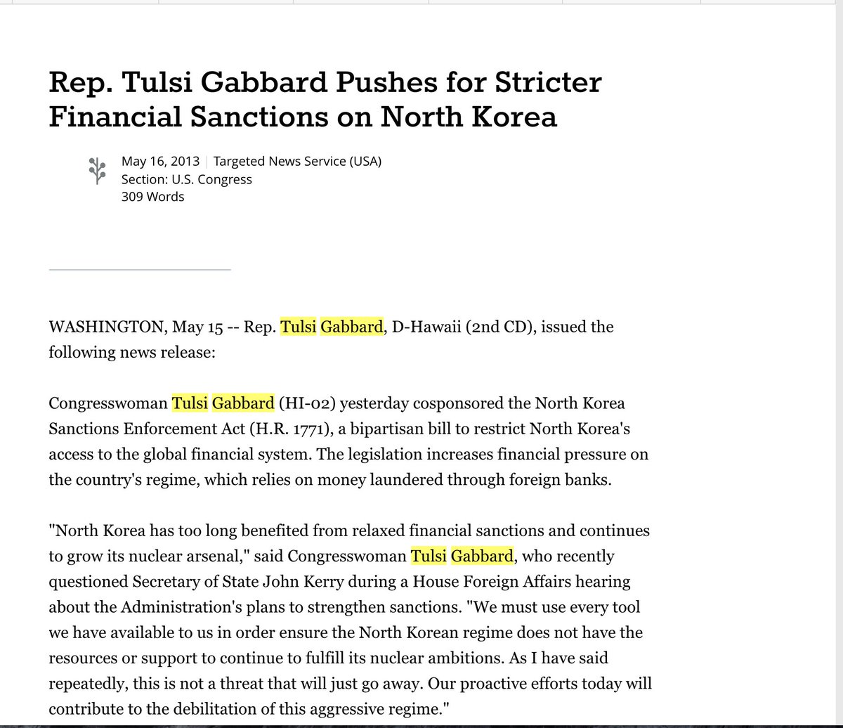 Insanity. This sanctions is pretty draconian https://www.congress.gov/bill/113th-congress/house-bill/1771