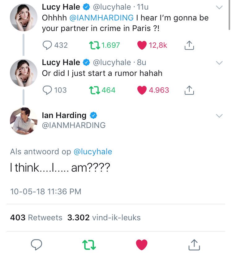 blissfull_style's tweet image. We need that conversation again😉🙏❤ @IANMHARDING @lucyhale @DreamitCon #BTTD