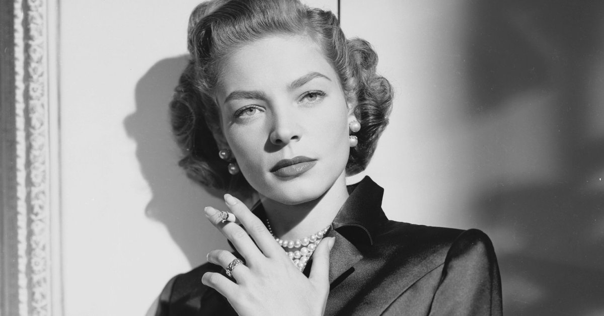 Lauren Bacall ----- On the set of 'Young Man with a Horn' Directe...