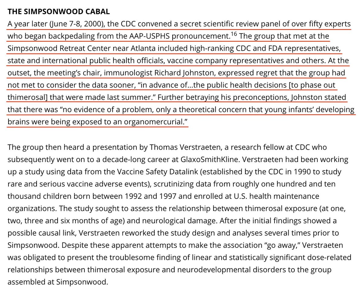 The Pharmaceutical Industry's Own Cabal... 'SimpsonWood'. https://www.westonaprice.org/health-topics/environmental-toxins/the-ongoing-thimerosal-travesty-needs-to-end/ #QAnon  #Vaccine  @potus