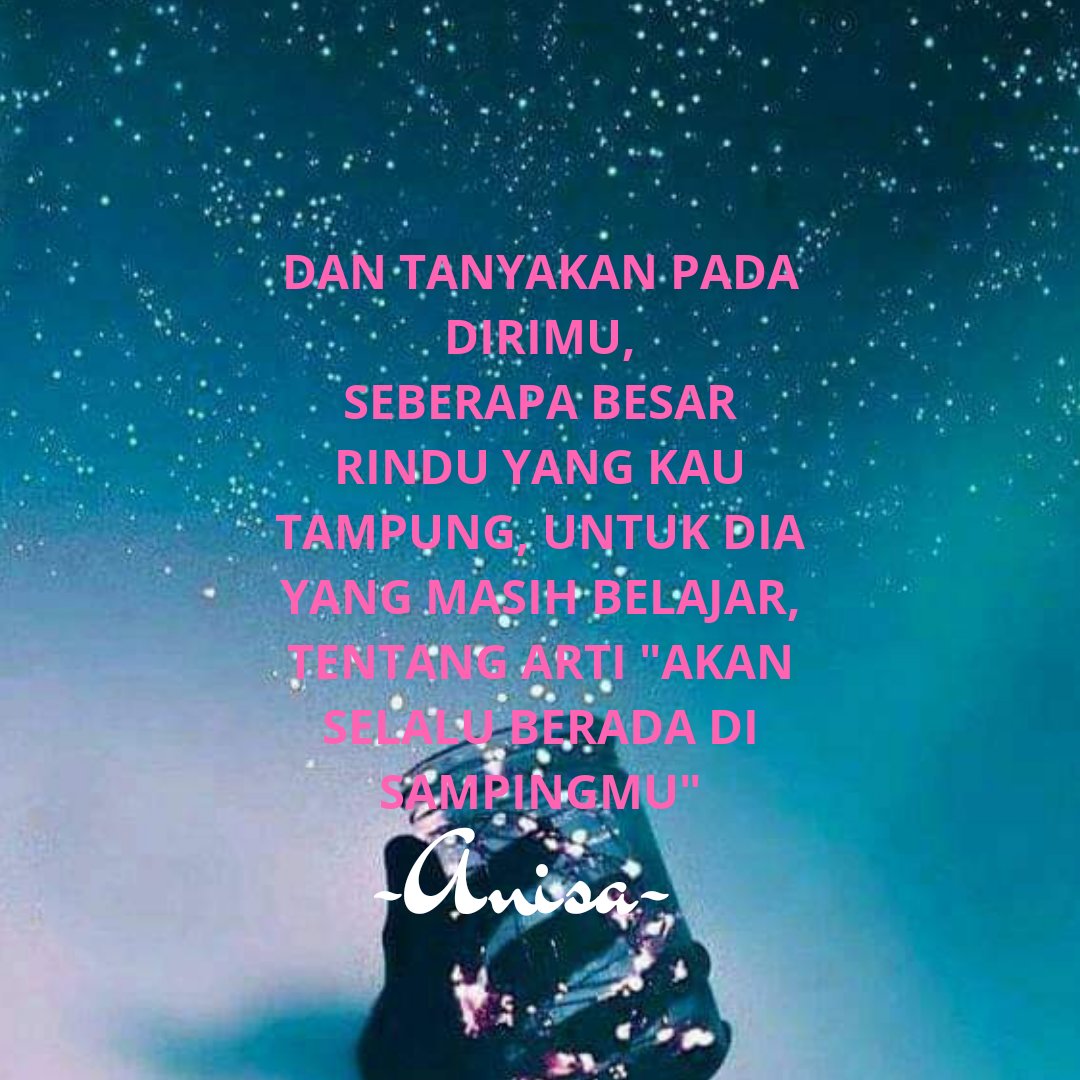 Rindu Hashtag On Twitter