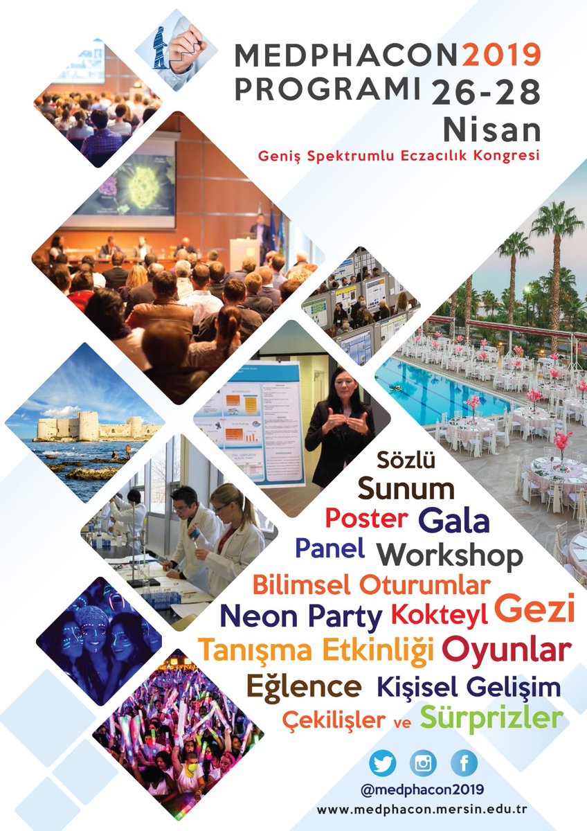 <a href="/MEDPHACON2019/">MEDPHACON 2019</a> Geniş Spektrumlu içeriği ile sizlerle👑🎉Çok daha fazlası için takipte kalııın,<a href="/MEDPHACON2019/">MEDPHACON 2019</a> ile kalııın🕺🏻
#NisandaMersinde