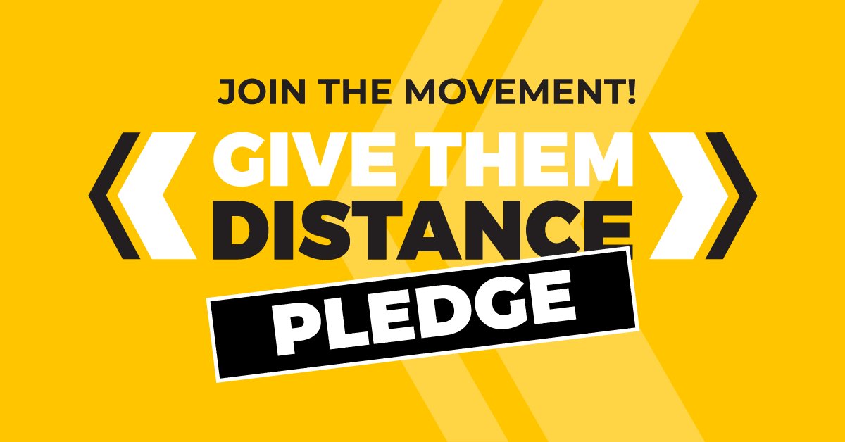 The Move Over Law requires drivers to SLOW DOWN and CHANGE LANES safely when approaching ANY vehicle with its hazard lights on, not just emergency and maintenance vehicles. That could be you on the side of the road. Pledge to #GiveThemDistance. givethemdistance.com