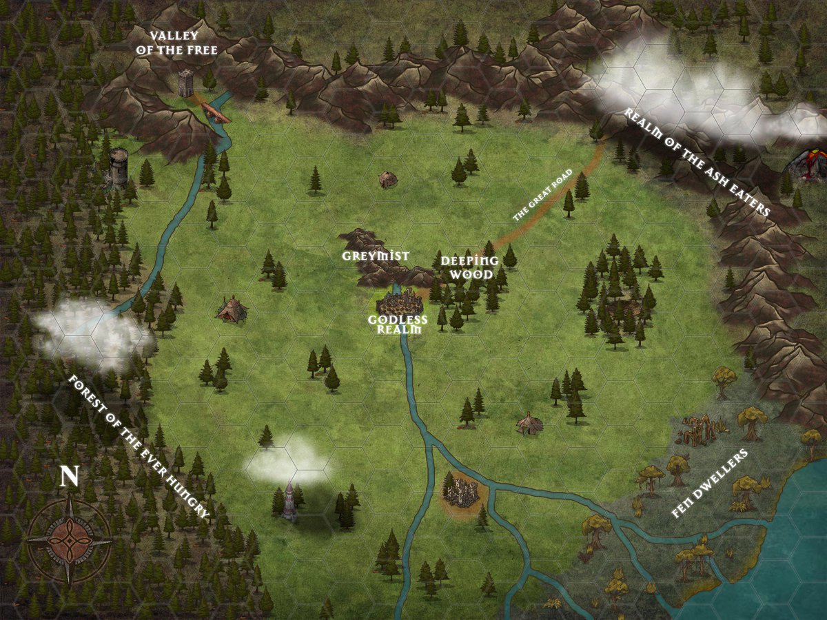 FerrisWrites's tweet photo. Using #Inkarnate Pro to have a bash at making some #maps for various #RPG systems. @TheCConsortium do we like the style we see, or would we prefer something else? #DnD #RPGMap #PulpRPG https://t.co/Ig156JYO1W