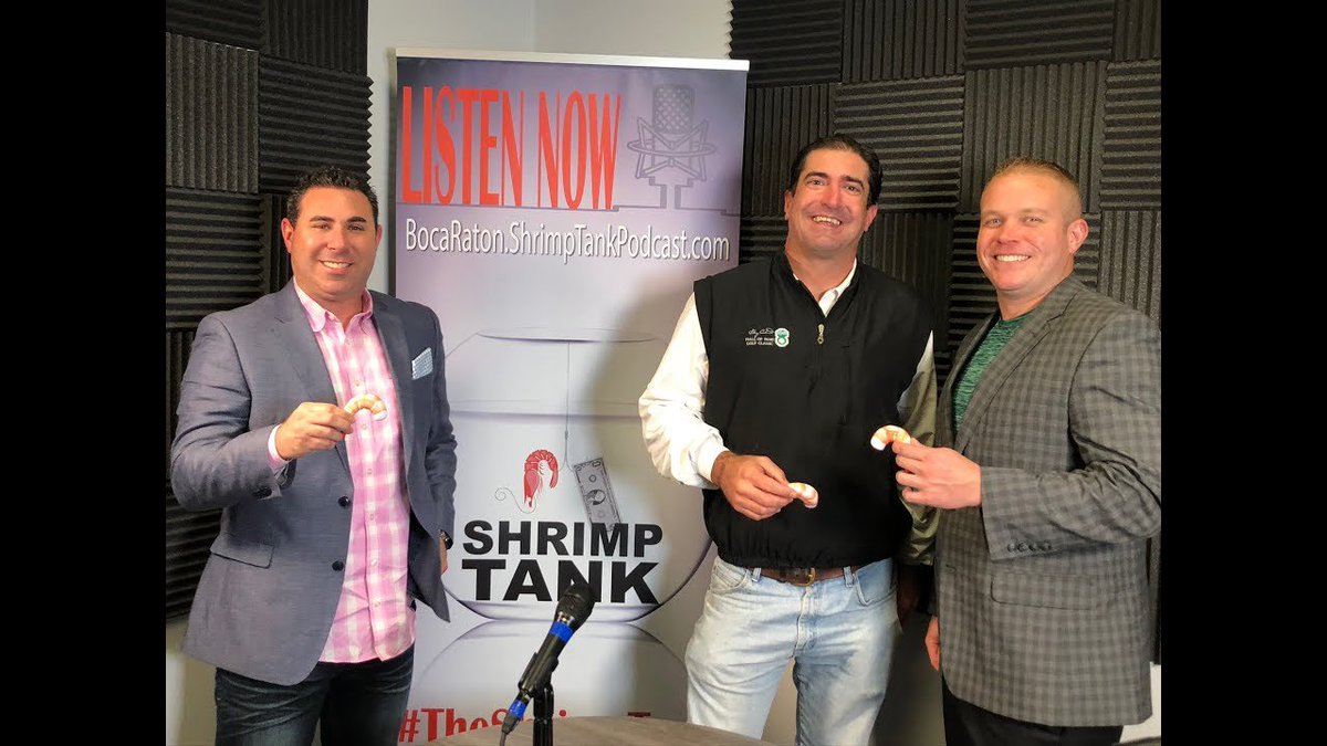 Check out the latest episode of #TheShrimpTank with Joe Cardenas in #BocaRaton with your hosts <a href="/ClientFA/">Jason Hill</a> &amp; <a href="/fauadamscenter/">Florida Atlantic Adams Center for Entrepreneurship</a> . #Podcast #Entrepreneurship