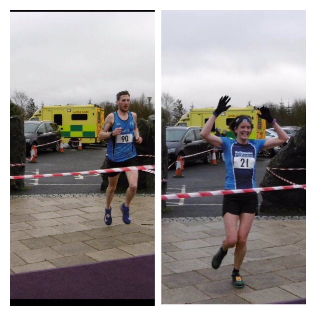 Congratulations to Eoin Hughes 1st Overall &amp; Gillian Wasson 1st lady at the 3rd race of our winter series yesterday.Thanks to all who took part and supported the race!