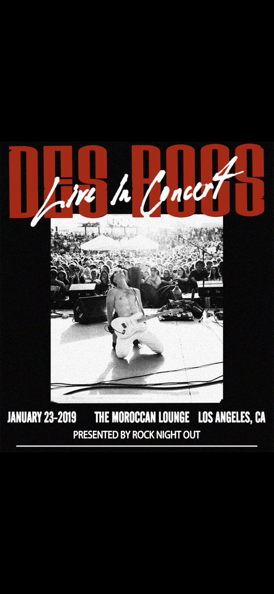 IamDesRocs's tweet image. LOS ANGELES, tix are goin fast!!
ticketf.ly/2RMBplb 
1.23.19

with: @DirtyHoneyBand