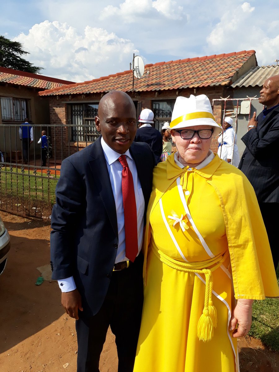 BoasThipe's tweet photo. @acmservants One of our members who is the mouthpiece of all those living with albinism. The stigma around albinism is still rife in our society. We say "NO" to the killing &amp; ill-treatment of those living with the condition. https://t.co/0BCFhTruAk