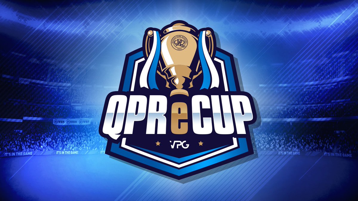 Announcing the #QPReCup in collaboration with <a href="/QPR/">QPR FC</a>!

There are limited spaces before this free tournament kicks off on 17/01, so sign up asap.

The initial rounds are online and the final is at Loftus Road! More info about registration and prizes here: bit.ly/QPReCupVPG