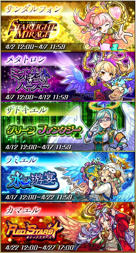 モンストン モンスト アンテナ モンスト 議論 新天使シリーズ で1人だけ妥協枠でしか使えないキャラが居まーすwwwwww T Co Lujecupecs