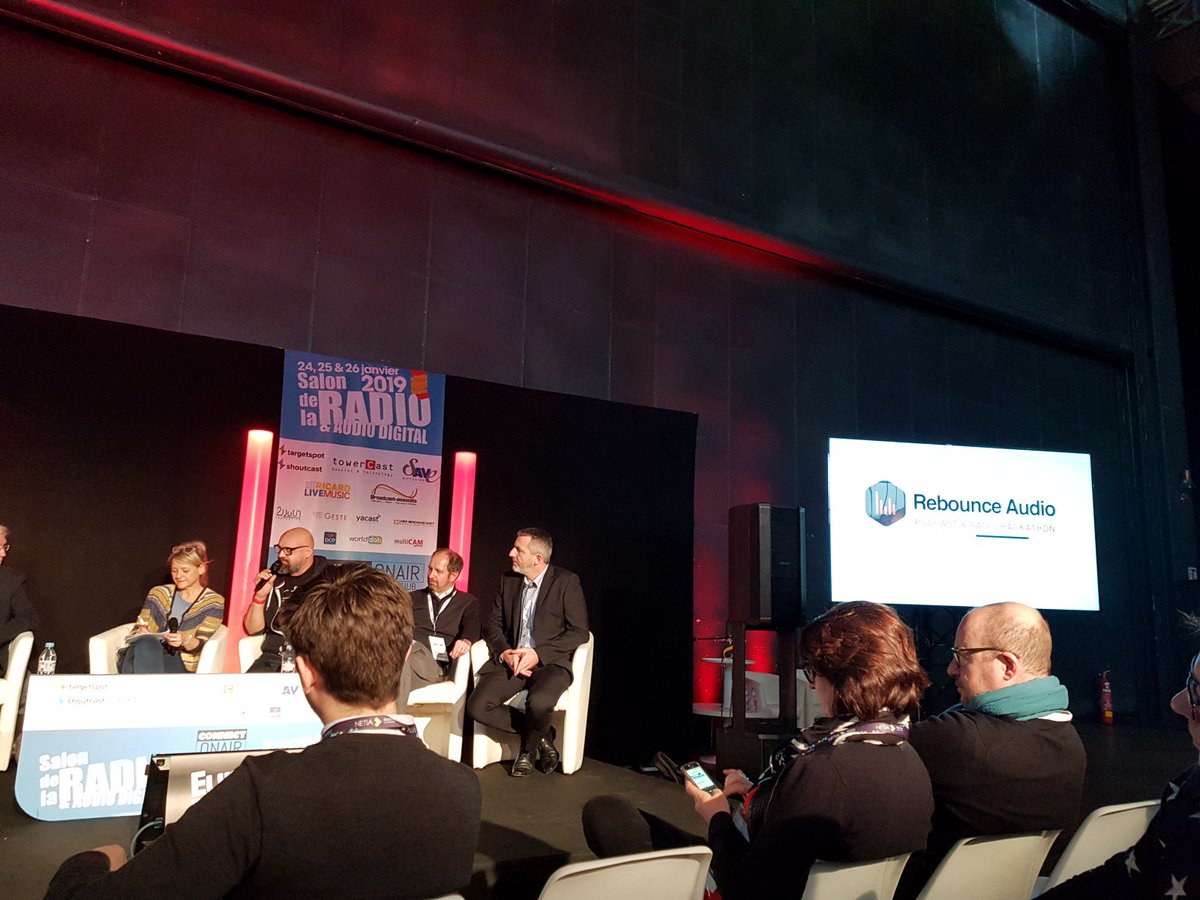NETIA_software's tweet photo. Retour sur le #hackathon du #Salon de la #Radio 2019 #RebounceAudio https://t.co/DT9L95r8GX https://t.co/NM2pGQKB9F