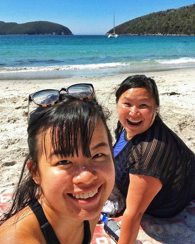 Day (and night) well spent with ci <a href="/eviangelina/">Evi Angelina</a> and her family ❤️ Gosong gosong dah ini yah ci hahaha. Now back to reality a.k.a kerja rodi lahi yaaa biar bs camping bareng lagi 😆 bit.ly/2WowVkb