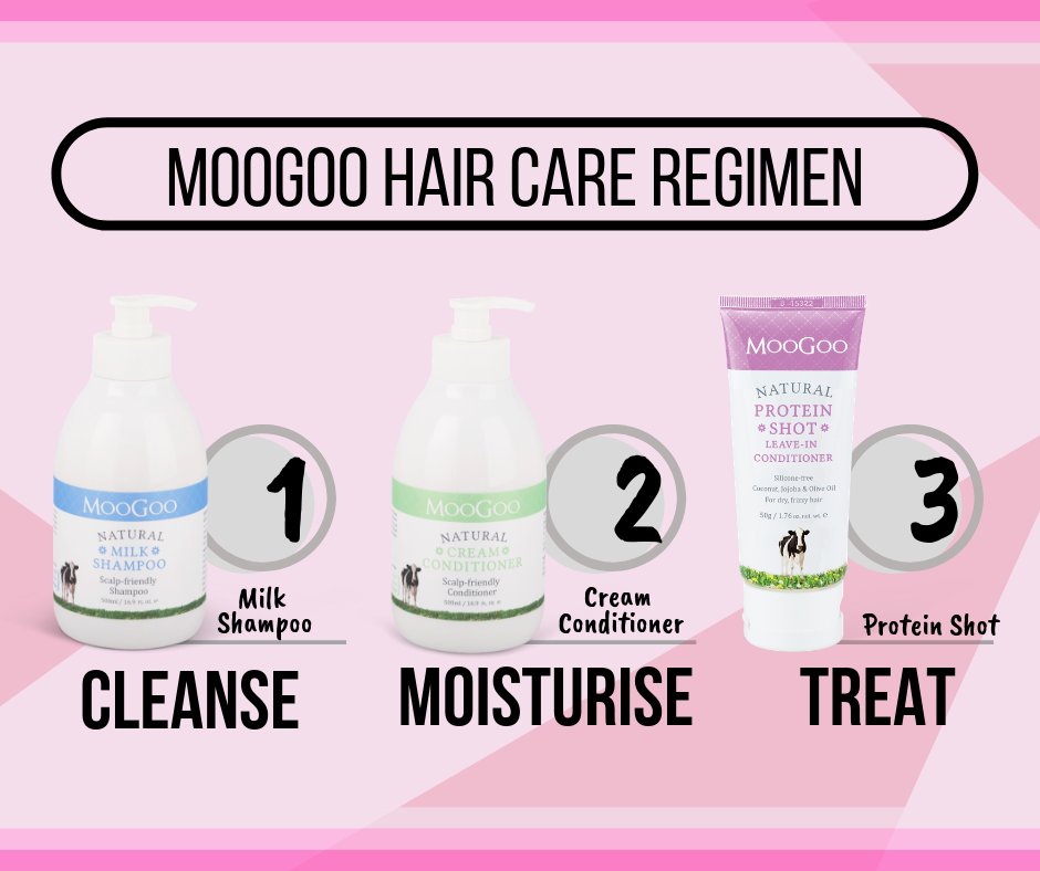 Moogoo Triniaire On Twitter Moogoo Hair Care Regimen Https T
