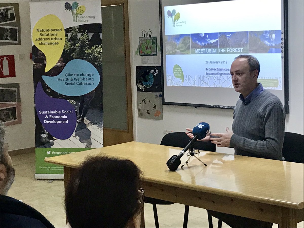 “The air is different here...” <a href="/marcus_collier/">Marcus Collier</a> highlights the health benefits of <a href="/NatureBasedSolu/">NatureBasedSolutions</a> at the Athalassa Forest Park urban NBS #connectingnicosia <a href="/ConnectingNBS/">Connecting Nature</a>