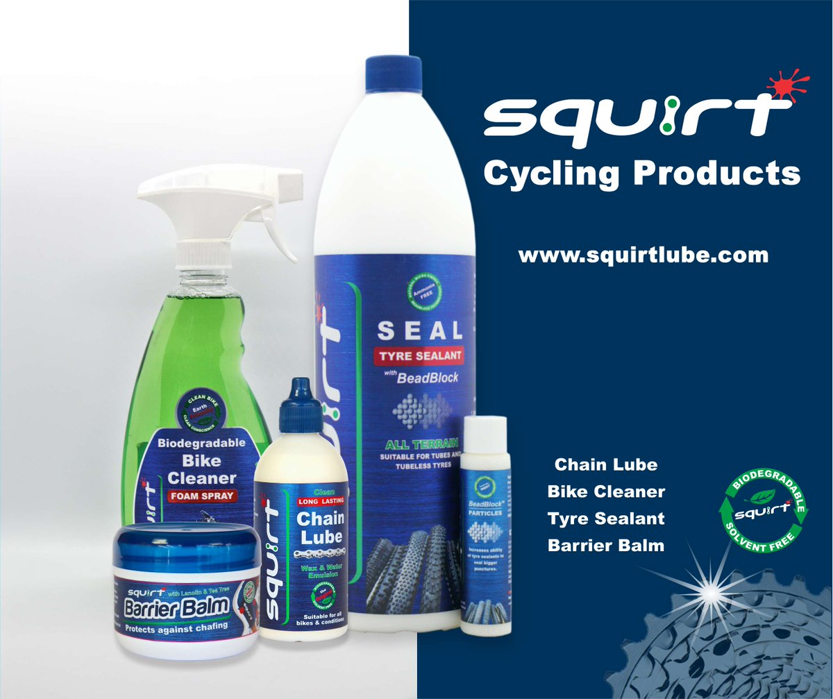 TranscapeMTB's tweet image. WIN an awesome @Squirtlube_SA hamper that consists of Squirt Chain Lube, Squirt Bike Cleaner, Squirt Barrier Balm and Squirt SEAL Tyre Sealant. Enter here: bit.ly/2RSauoN. #ApplyPerformance