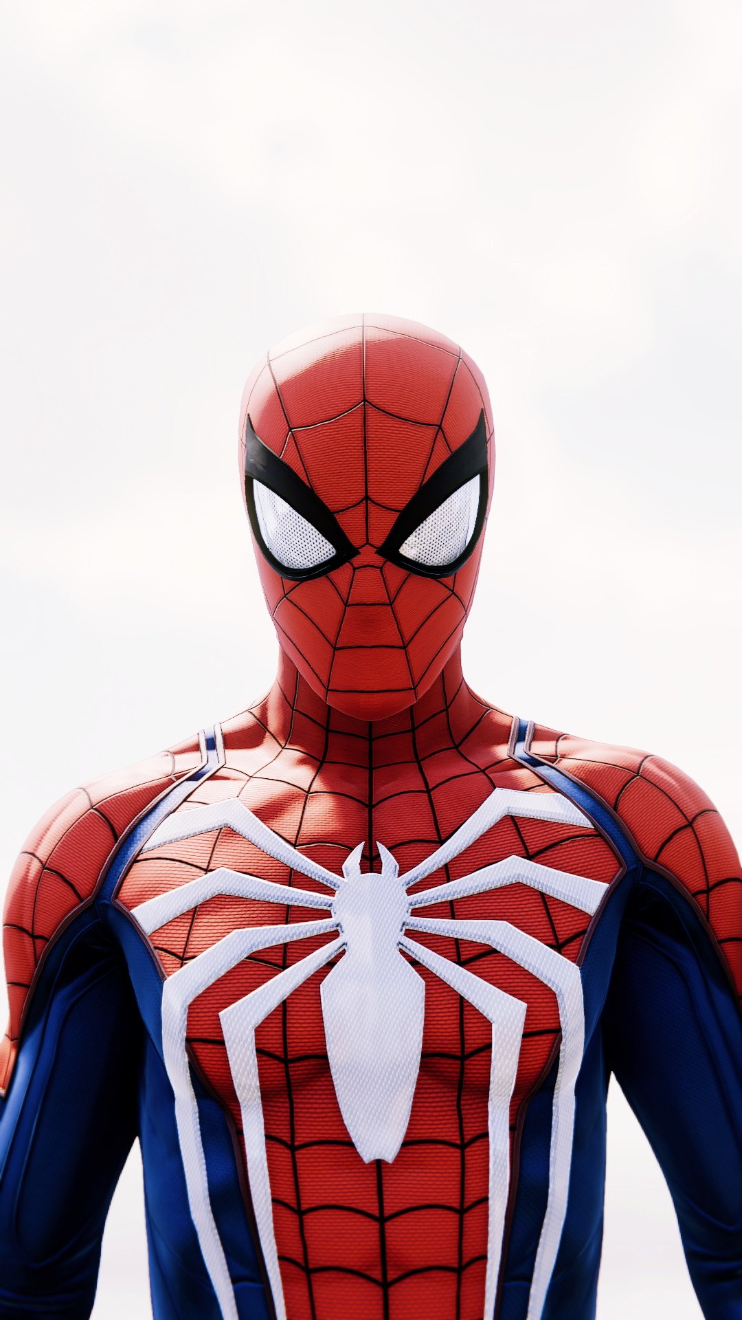 SpiderMan's Suit (White Background) / Twitter