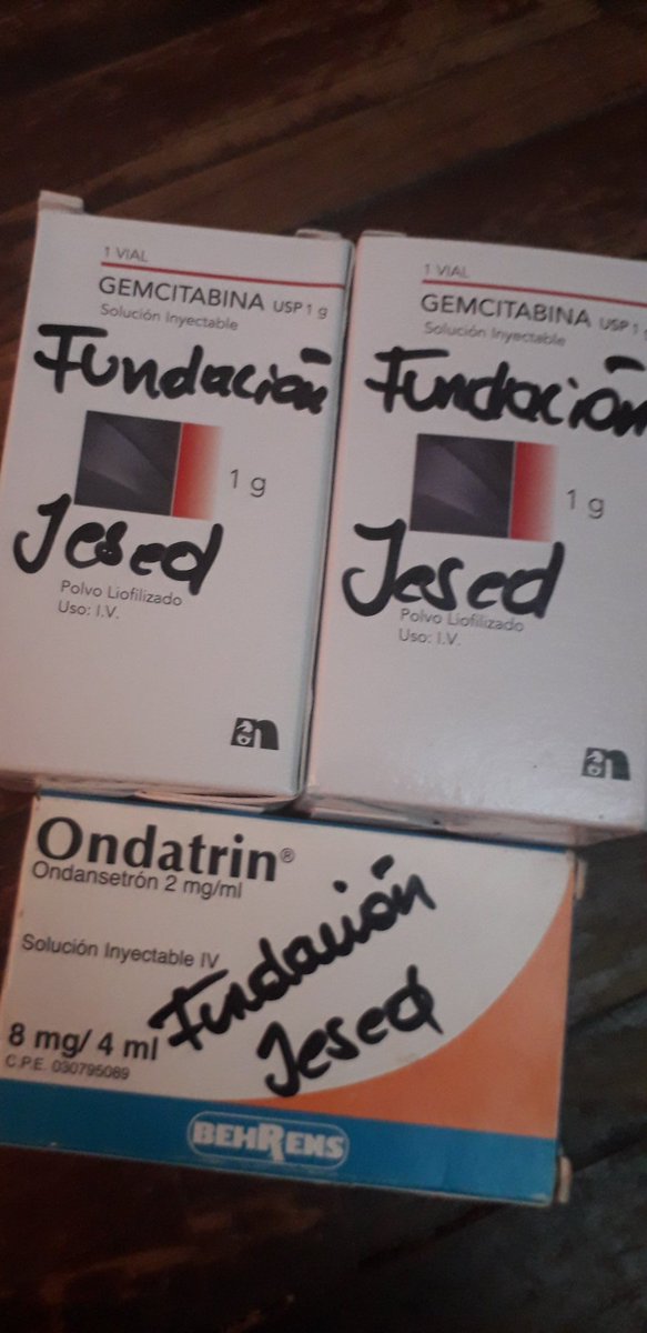 fundacionjesed's tweet photo. Donación de #gencitabina y #ondasetron enviada a #valera para Javier León dx Linfoma de Hodgkin.
Fundación Jesed se une a la lucha contra el cáncer 👊 #formapartedemisanacion https://t.co/g87VLE6zCl