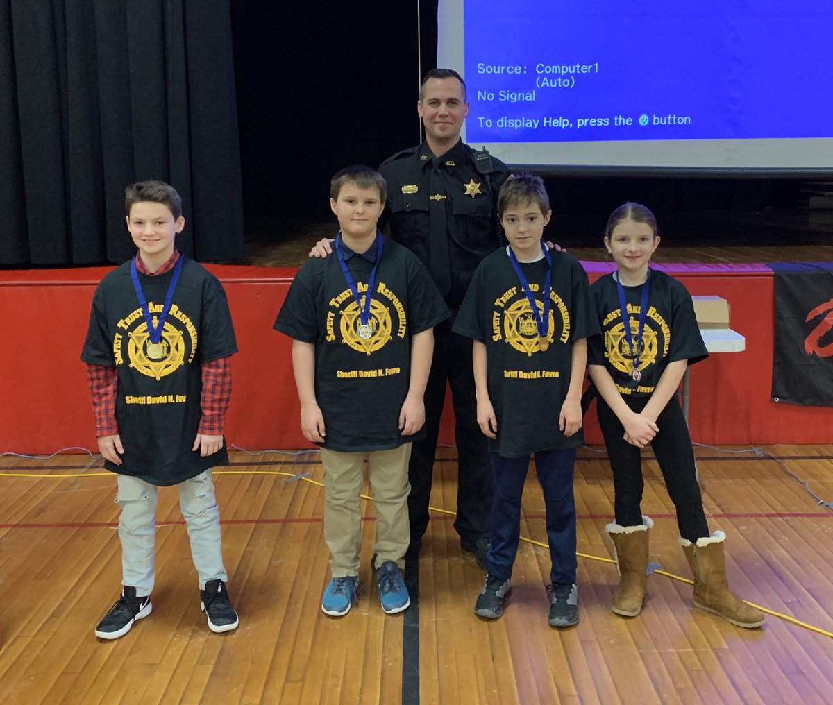 SaranacElem's tweet photo. DARE Graduation at SES! Thank you Deputy Seiden for another great year! #SESational https://t.co/UI3bR6bic5