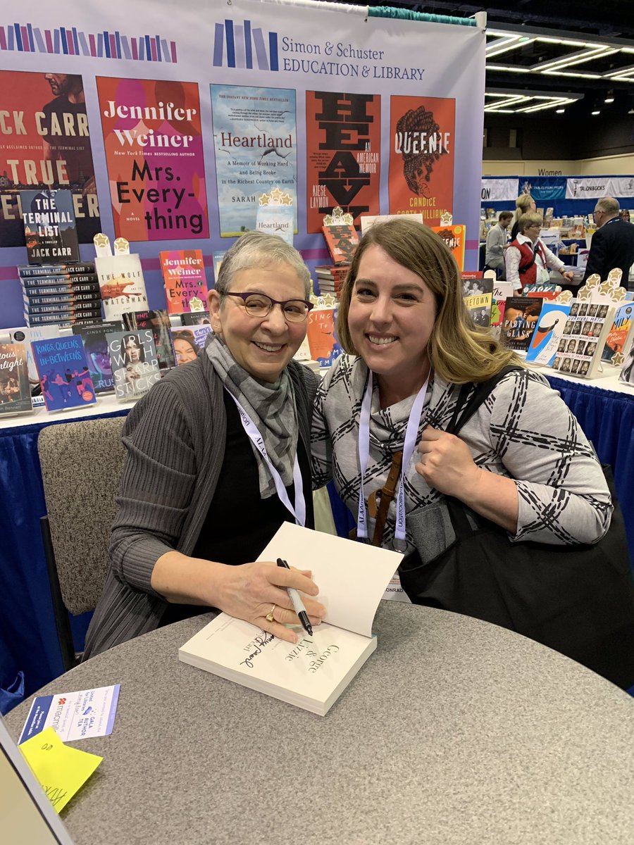 VickiMcee's tweet image. Today I met Nancy Pearl. She signed my book and shook my hand when I told her the title of my book because SHE had heard of it. Best moment. ALA was wonderful #alamw19 #SasquatchBooks #LittleBigFoot