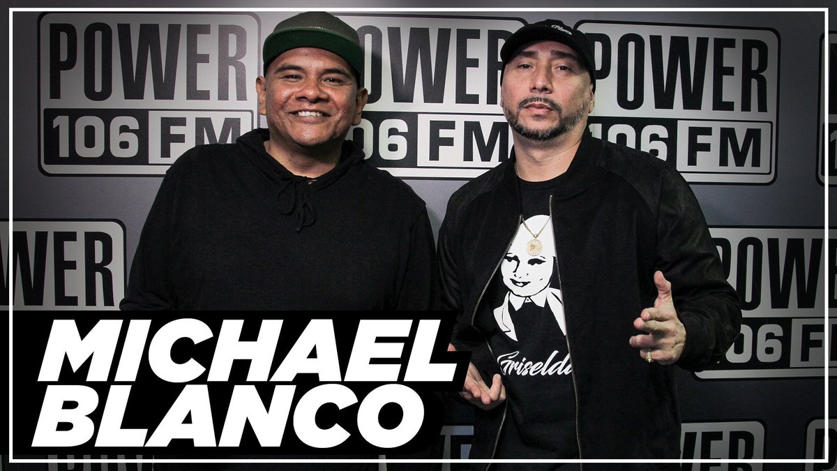 Power106LA's tweet photo. #MichaelBlanco talks @VH1's 'Cartel Crew', growing up as son of #GriseldaBlanco + MORE 🙏🏽
[WATCH] https://t.co/OPJQLr4dIi  @TheCruzShow https://t.co/tuxWQuZXkW